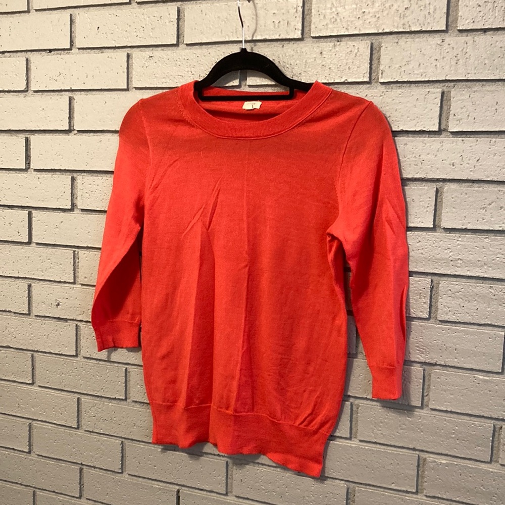 J Crew Marino Wool Sweater